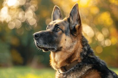 À quel âge un berger allemand devient-il plus calme ?
