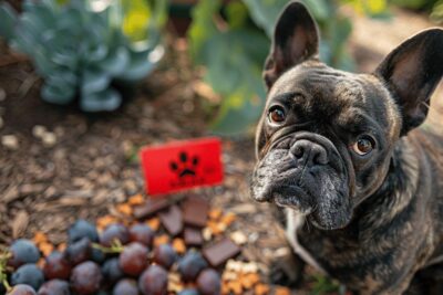 Aliments toxiques à éviter pour votre bouledogue français