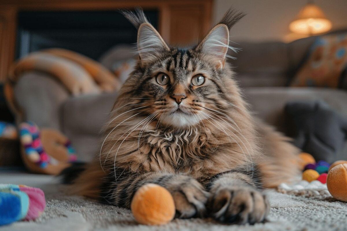 Maine coon : a-t-il le poil long ou court ?