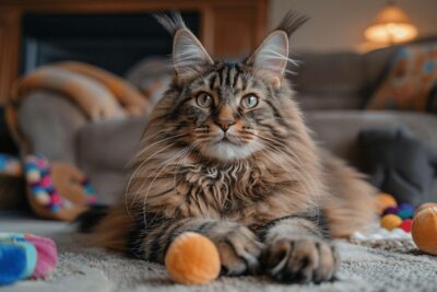 Maine coon : a-t-il le poil long ou court ?