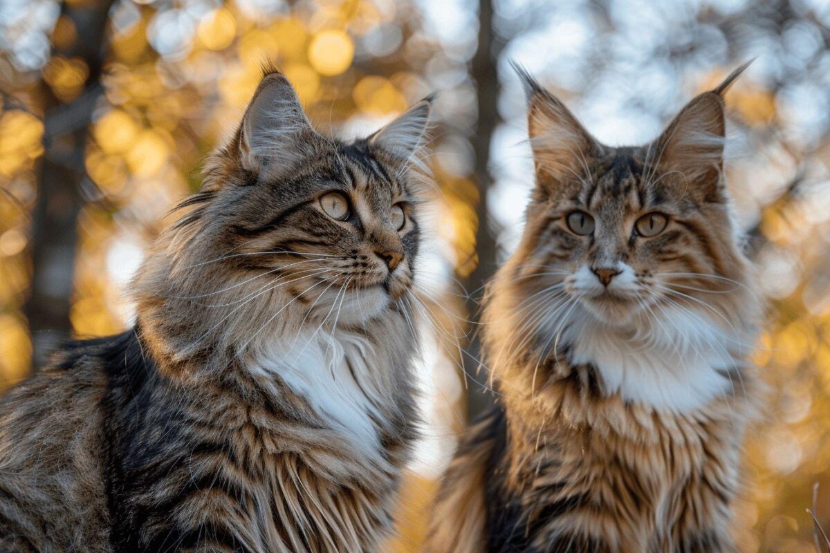 Maine Coon ou Norvégien : quelles différences ?