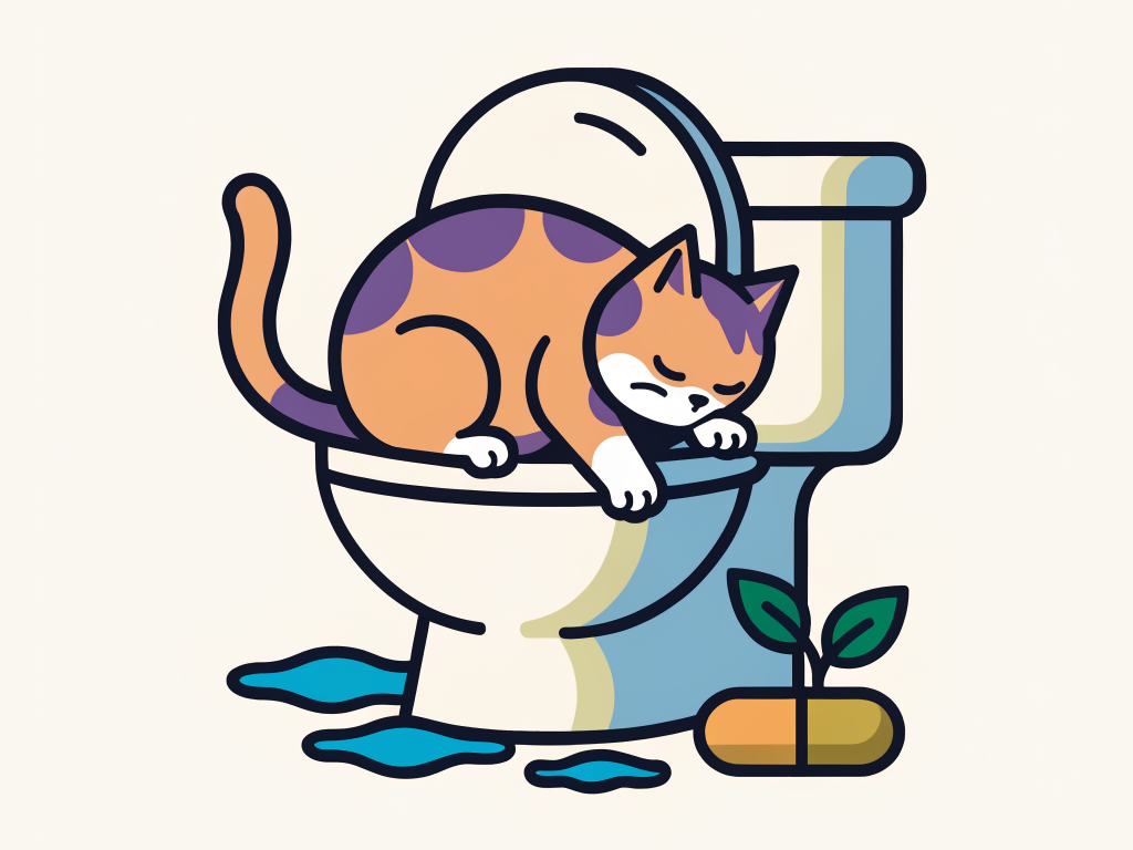 Chat qui a la diarrhée : causes et conduite à tenir