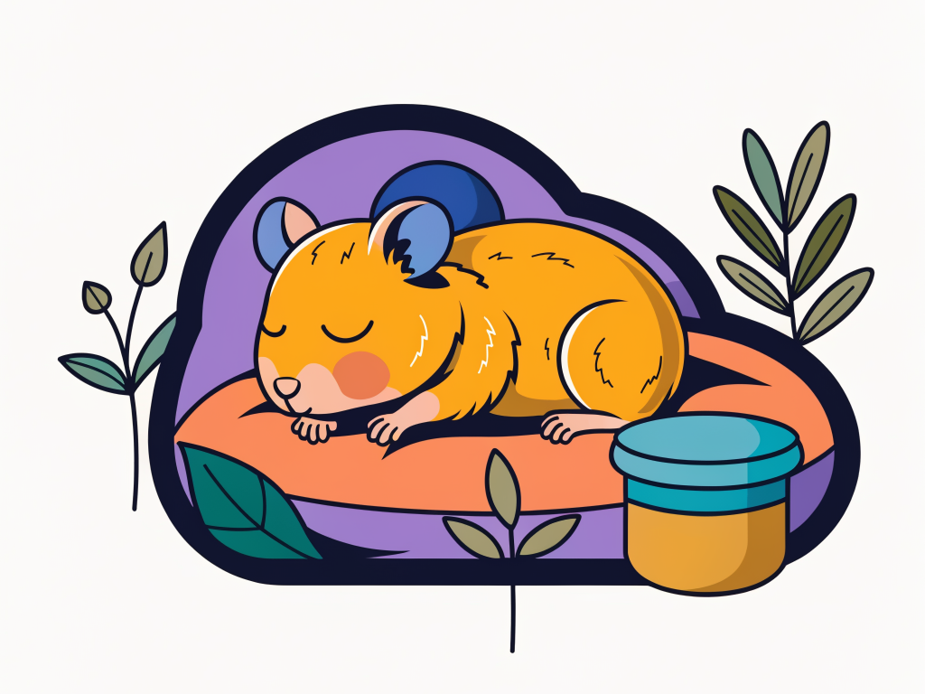 Hamster qui dort le jour : c'est normal, voici son rythme