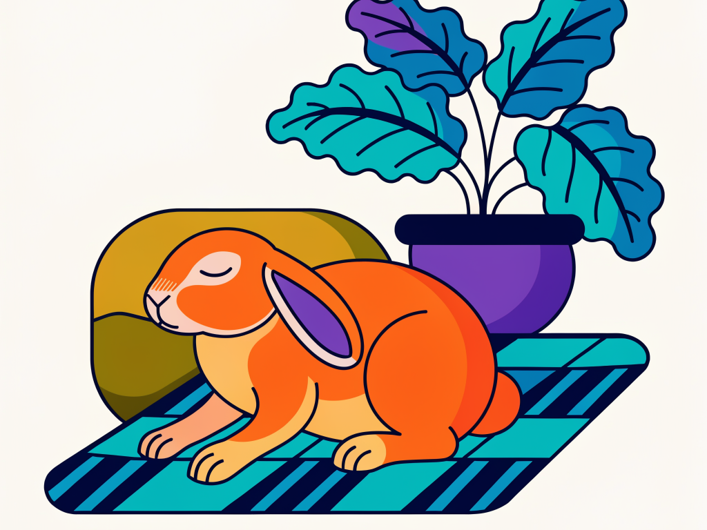 Lapin et chaleur : le protéger en été (il ne transpire pas)