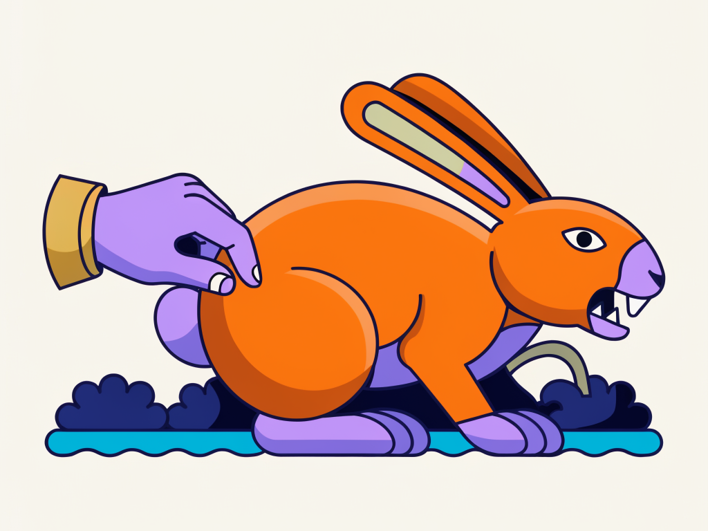 Lapin qui mord : pourquoi, et comment regagner sa confiance