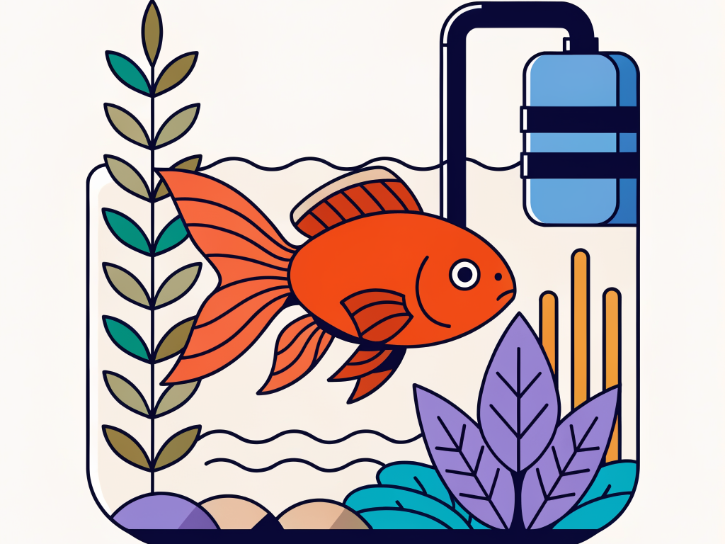 Poisson rouge en bassin : hiver, prédateurs, filtration