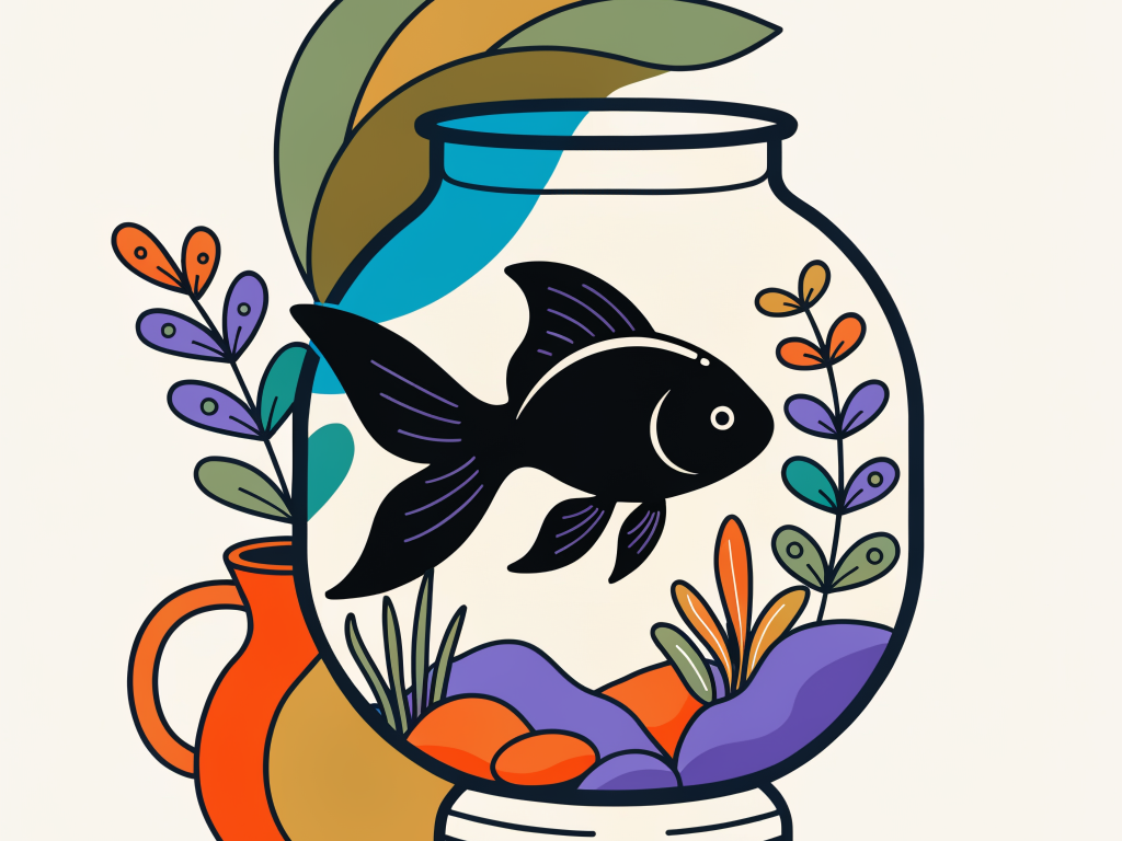 Poisson rouge qui devient noir : ce que ça signifie