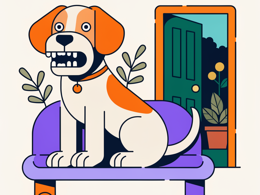 Pourquoi mon chien claque des dents ?