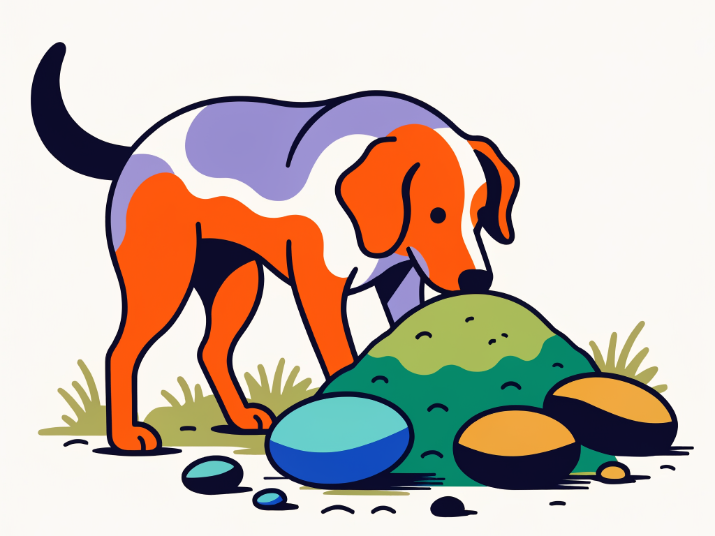 Pourquoi mon chien mange de la terre ou des cailloux ?