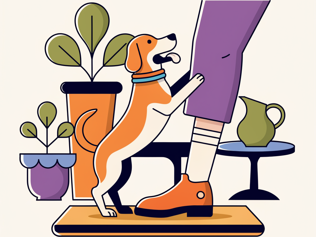 Pourquoi mon chien me mordille quand il est content ?