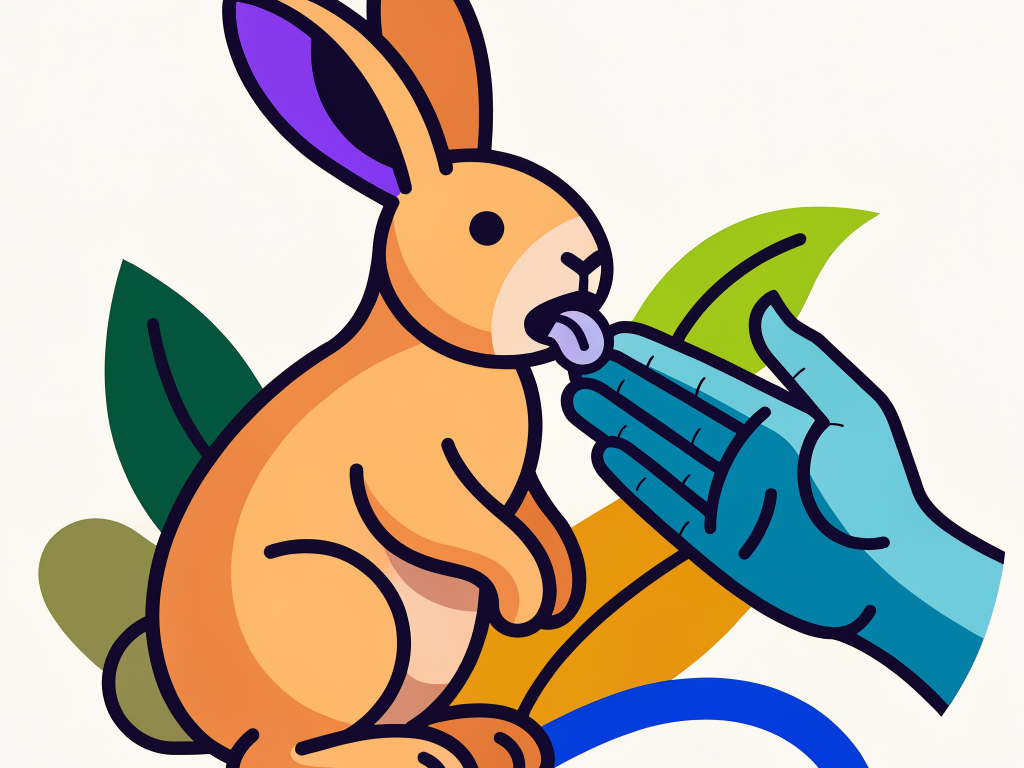 Pourquoi mon lapin me lèche ?