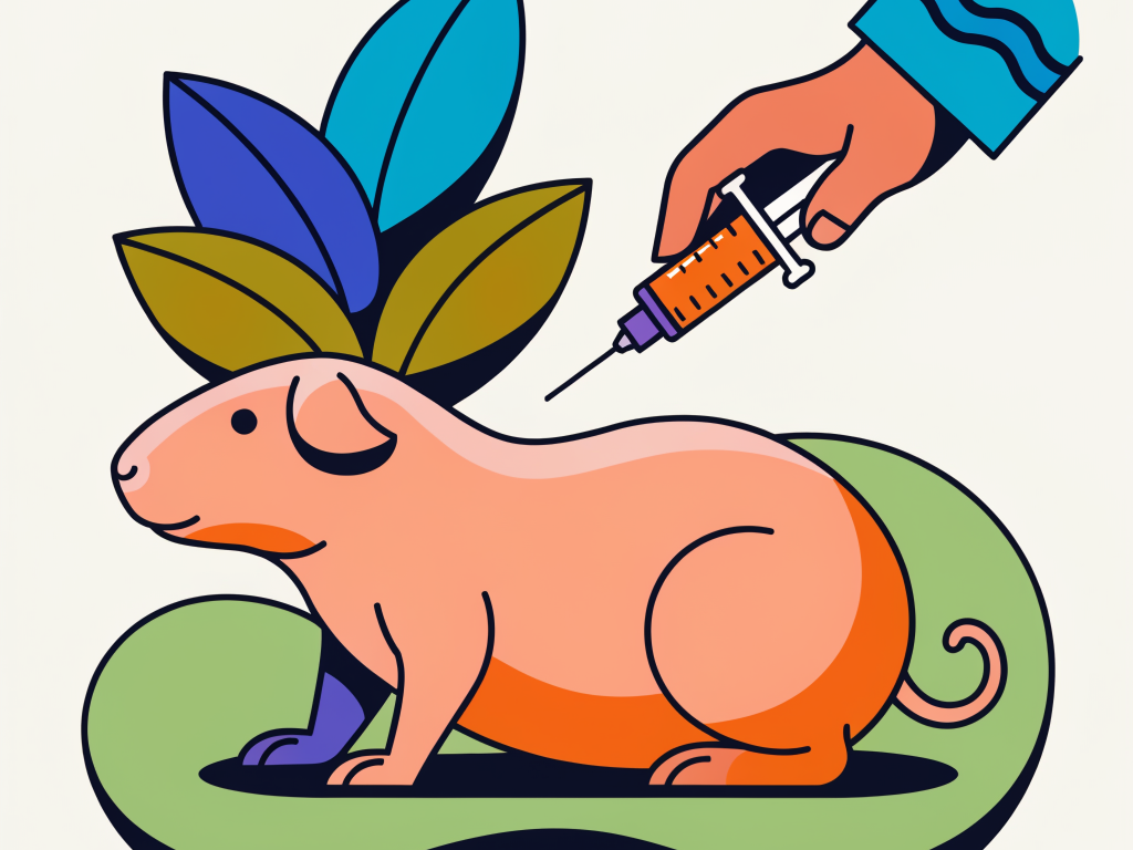 Cochon d'inde sans poil (skinny) : soins particuliers