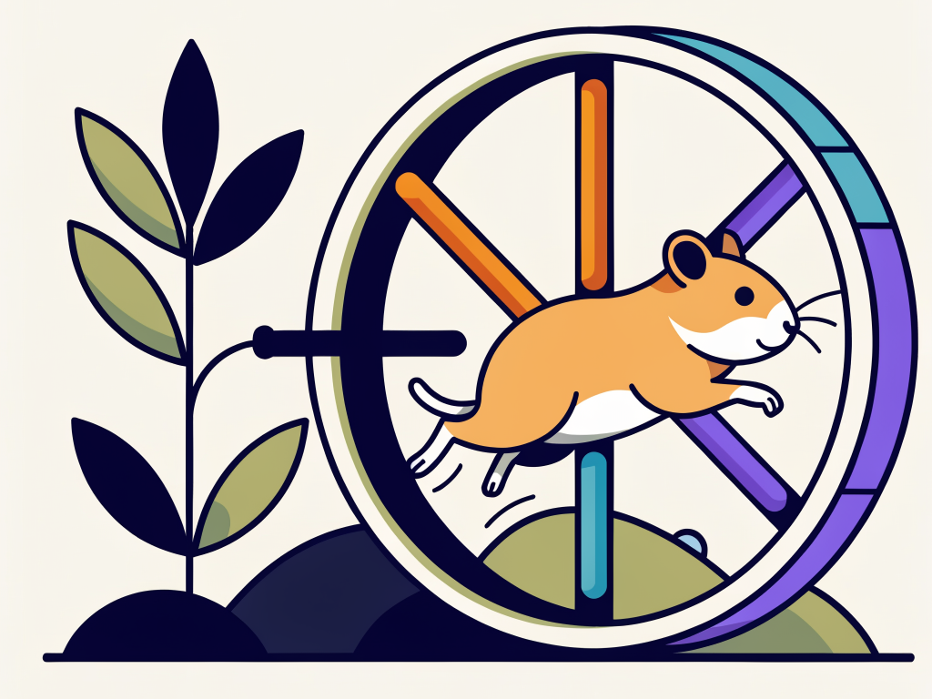 Roue pour hamster : le bon diamètre (la plupart sont trop petites)